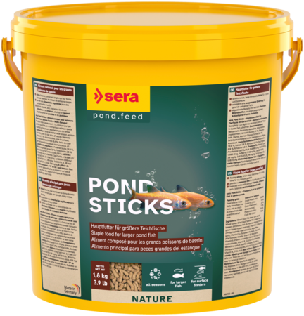 sera Pond Sticks Nature 10 Liter/1.8kg