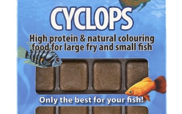 Frostfutter Cyclops Blister 100g New Line 24 Cubes
