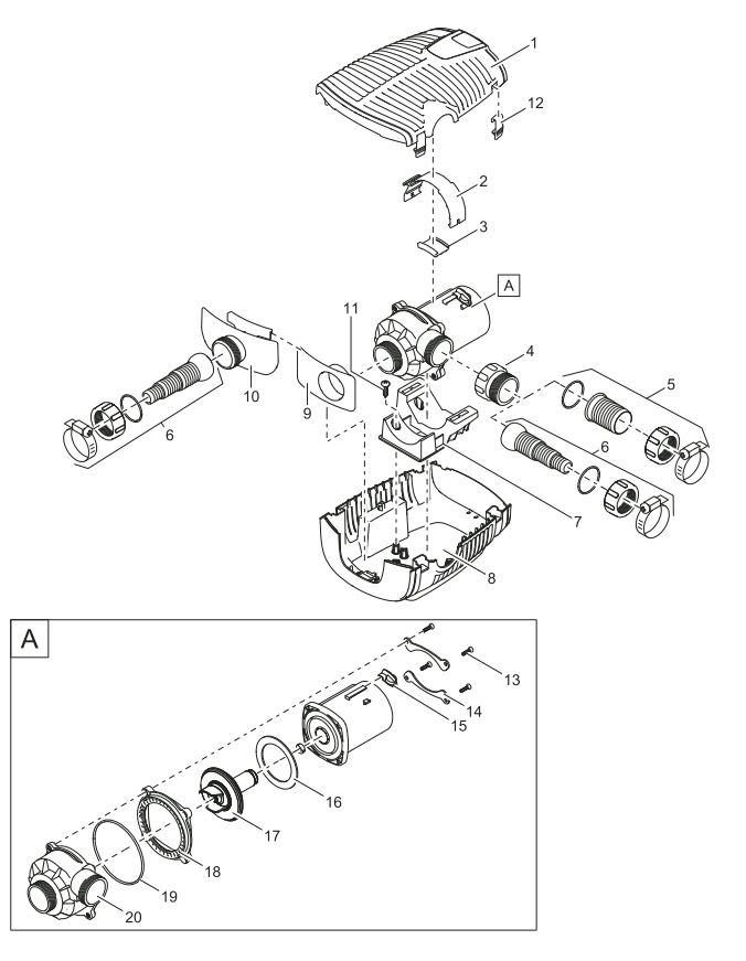 Ersatzrotor AquaMax Eco Premium 20000