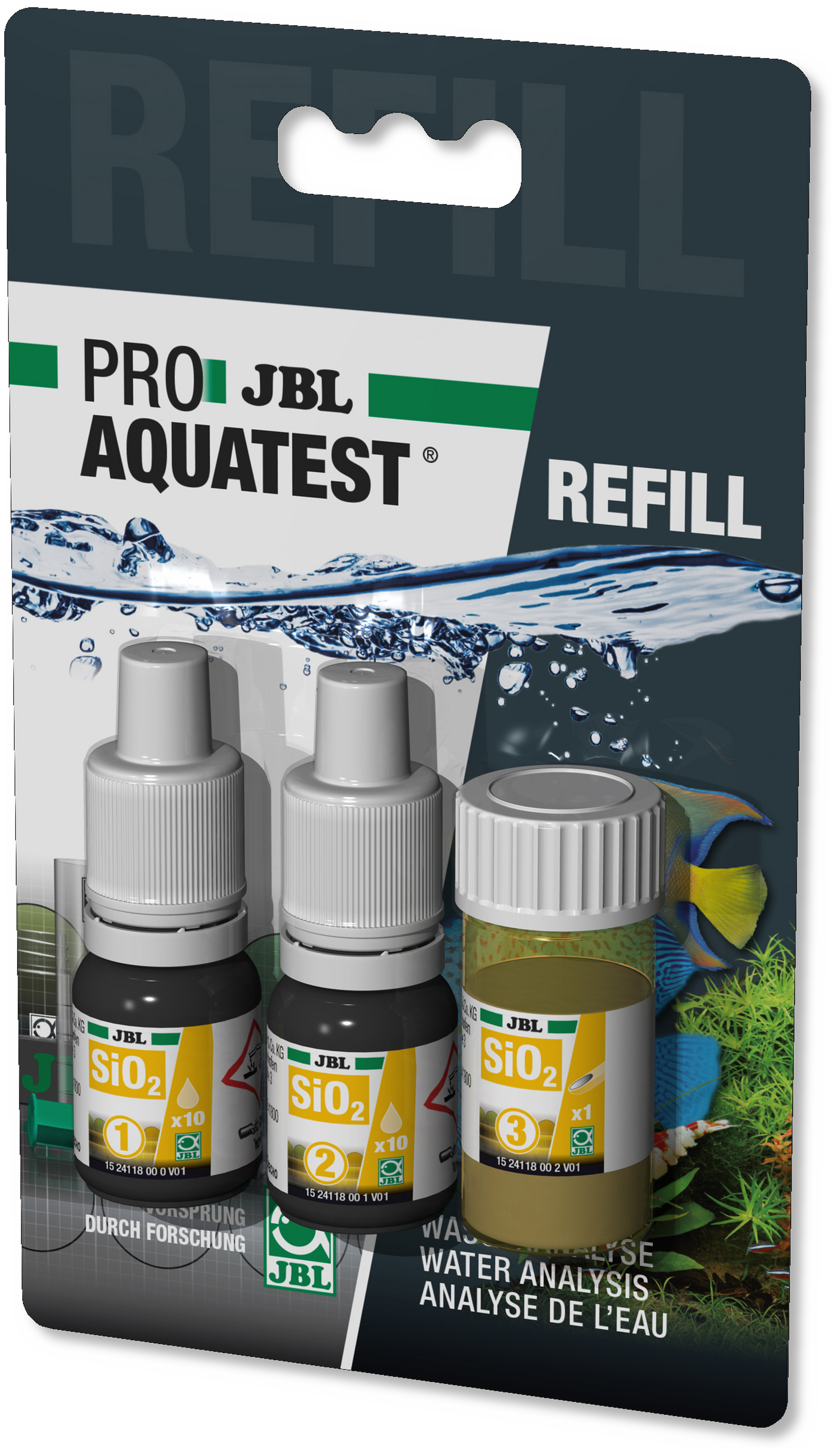 JBL ProAquaTest SiO2 Silikat, Nachfüllpack