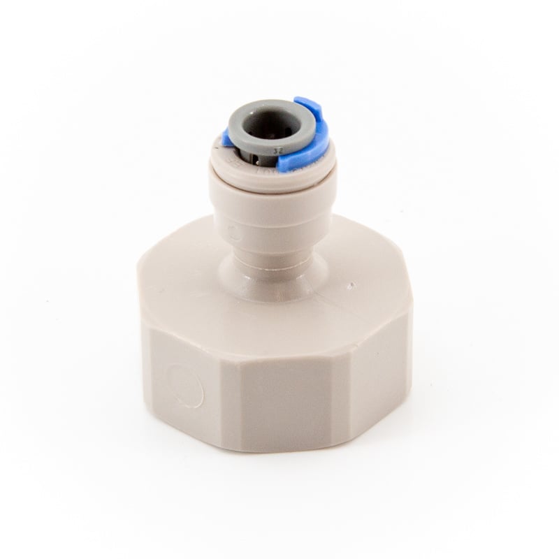 Wasserhahnadapter 3/4 Zoll Gewinde - 1/4 Zoll Steckverbinder