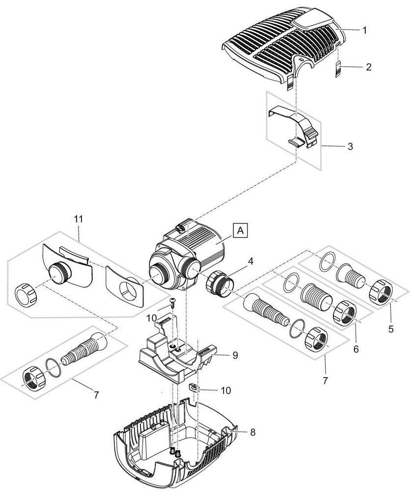 Ersatzrotor AquaMax Eco Pre. 4000-8000 (17964)