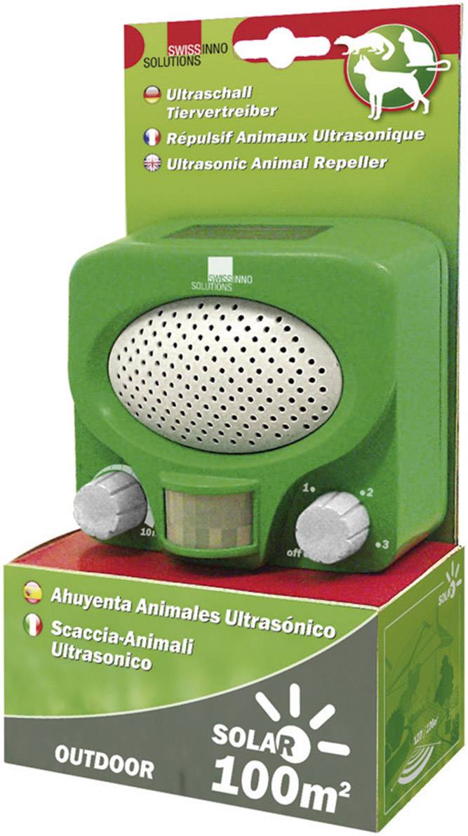 CatStop Tier-Vertreiber mit Ultraschall / Solar