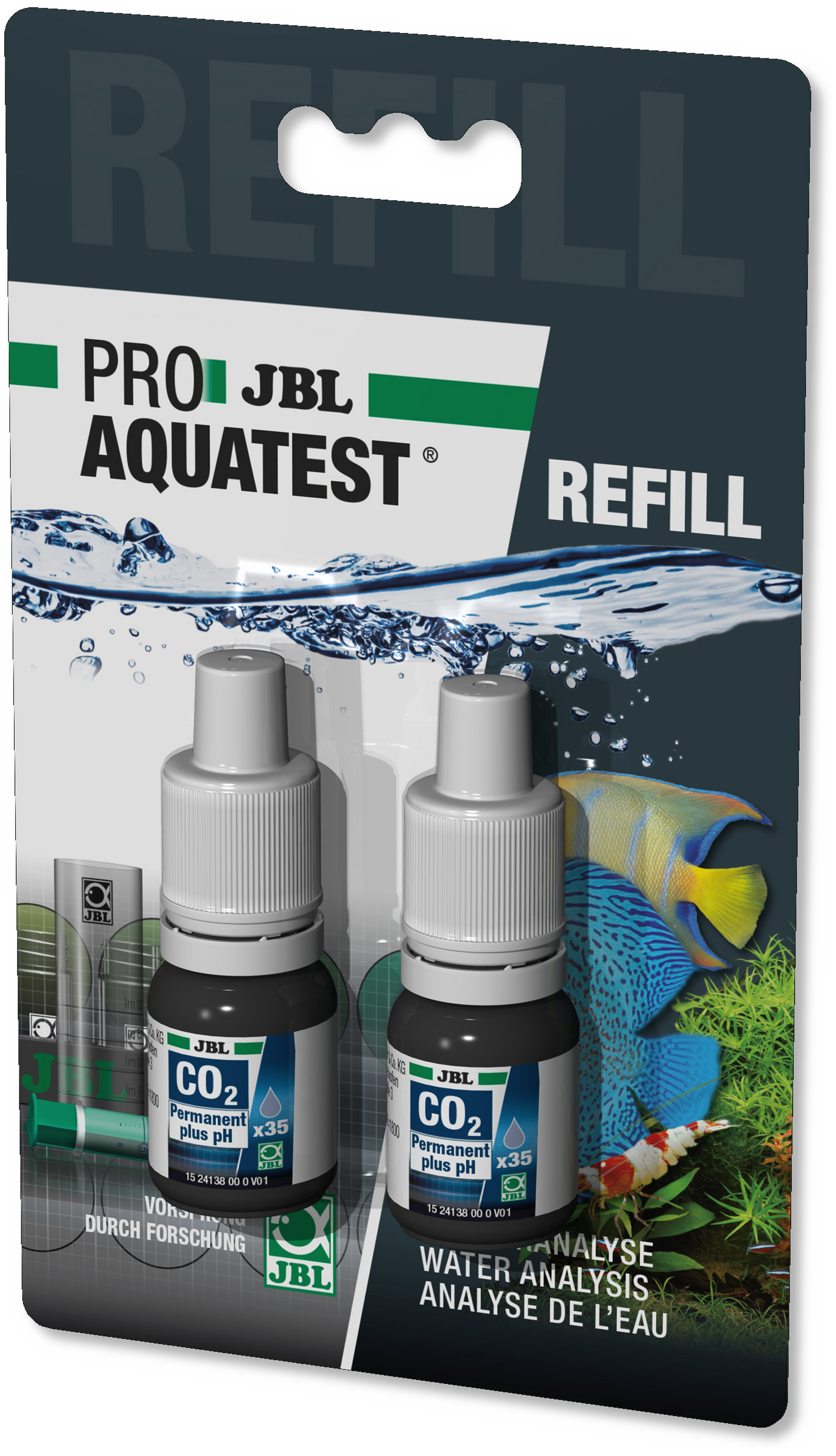 JBL ProAquaTest CO2-pH Permanent Nachfüllpack