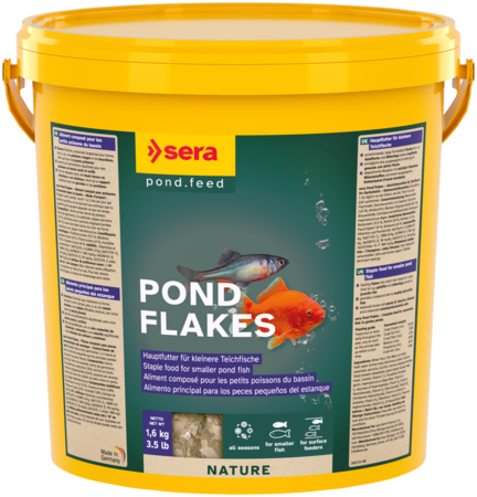 sera Pond Flakes Nature 10 Liter/1.6kg
