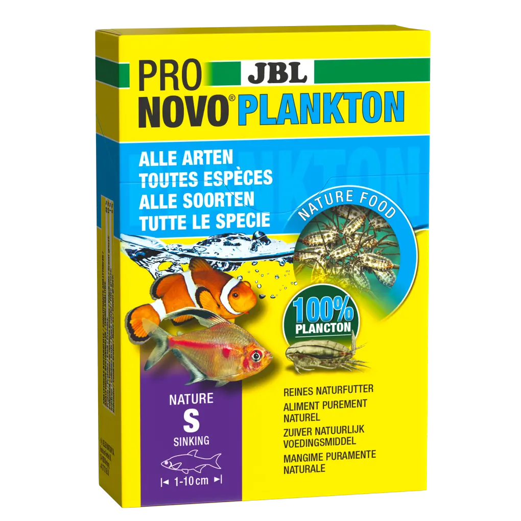 JBL ProNovo Plankton Medium, Fische 2-6 cm, 8 x 2 g